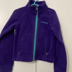 Columbia Purple Fleece Jacket 4-5